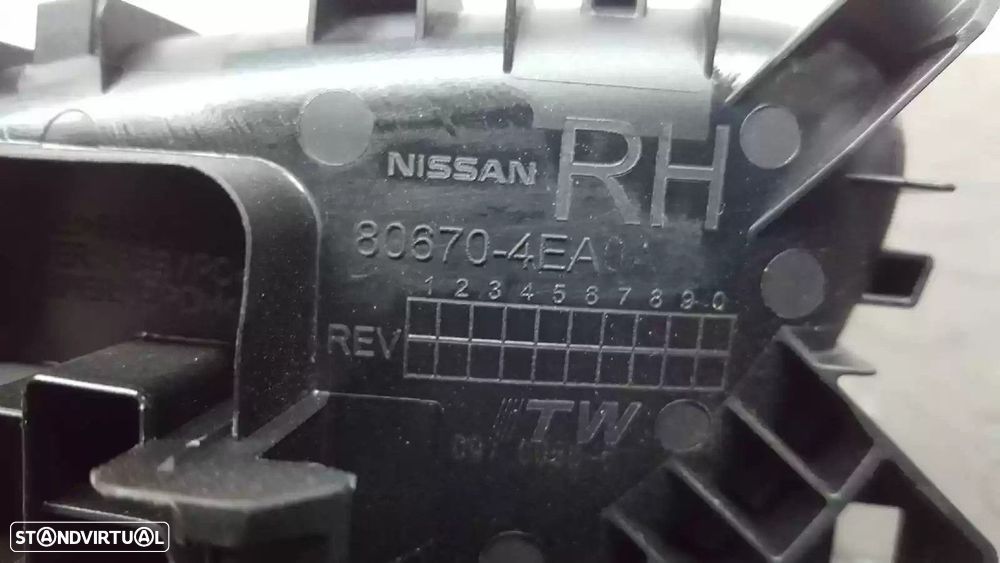 MANIPULO INTERIOR FRONTAL DIREITO NISSAN QASHQAI II TODO TERRENO, FECHADA 2016 -... - 1