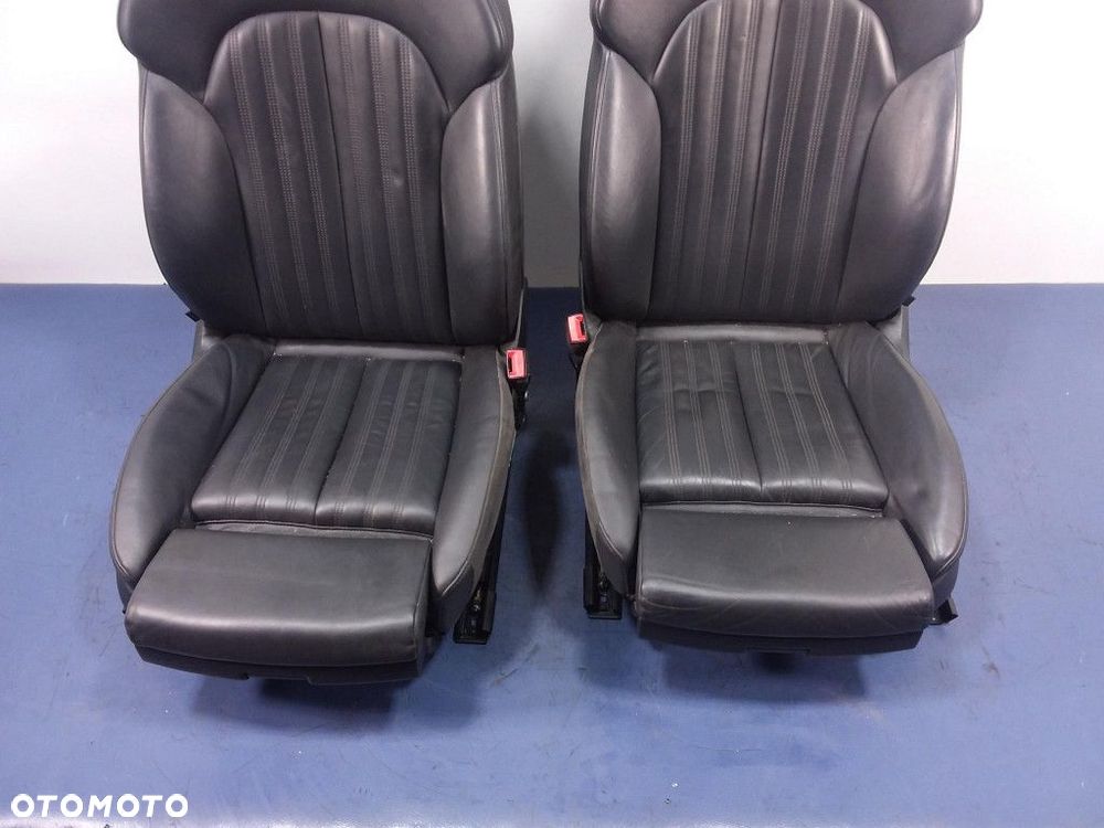 AUDI A7 I 4G FOTELE KANAPA KOMPLET SKÓRZANE S-LINE - 11