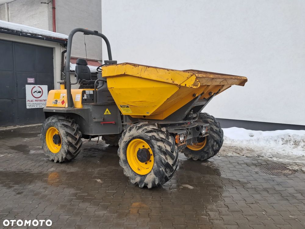 Ausa D 600 APG WOZIDŁO BUDOWLANE OBROTOWE 6 t ton ROK 2018 silnik Kubota mocne 110 KM oświetlenie drogowe opony 70% Terex Thwaites Mecalac Jcb kiper +obrót kierunkowskazy WYWROTKA DUMPER 4x4 - 5