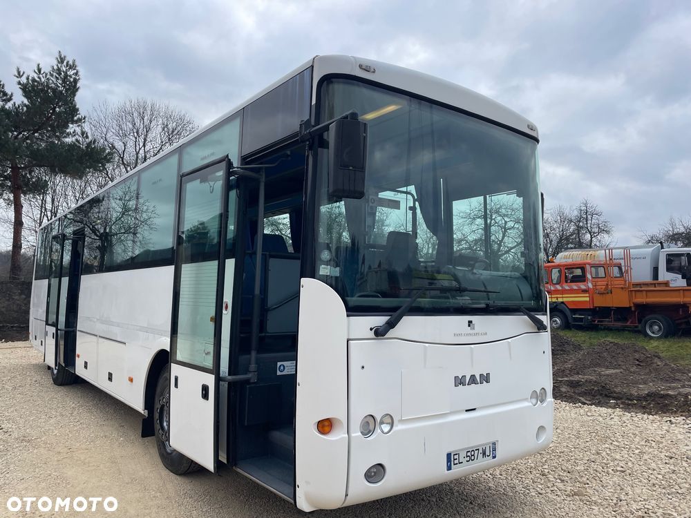 MAN A 51 SCOLER 3 KLIMA WEBASTO STAN BDB WOJSKO - 13