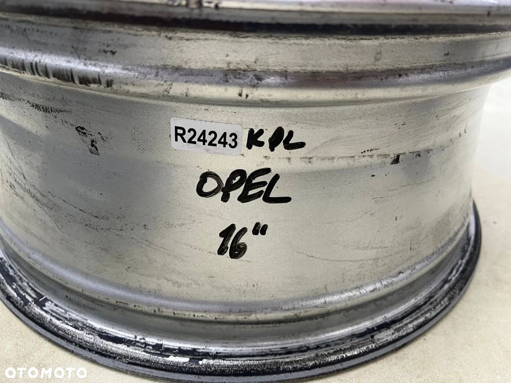 Felga Opel Zafira B Astra G H Vectra C Meriva 6,5jx16 ET37 5x110 felgi aluminiowe r16 cali KOMPLET 1 - 15