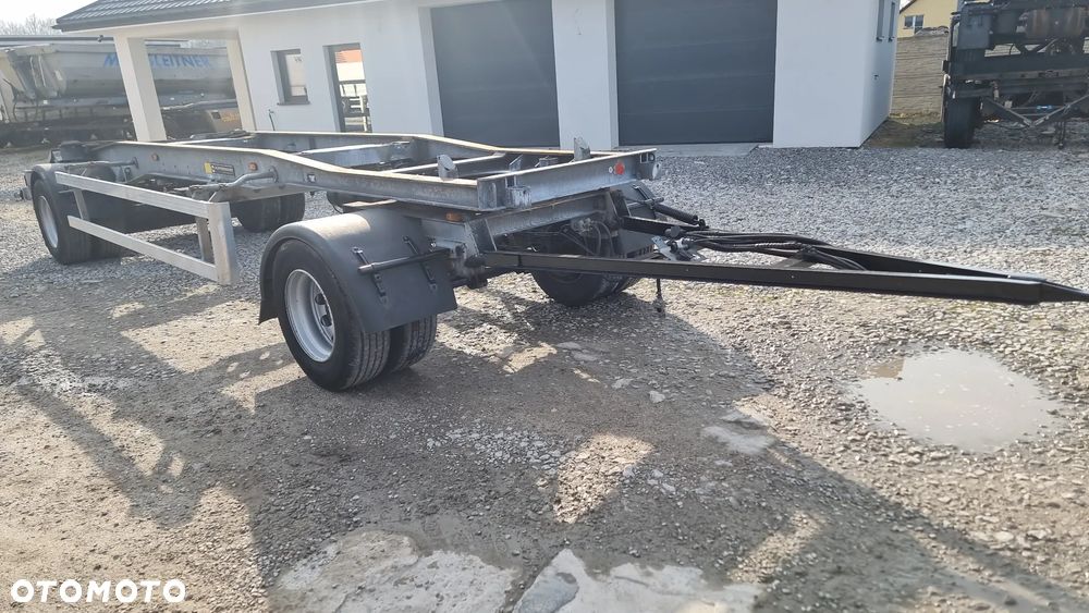 Huffermann 24.500zł netto PRZYCZEPA HAKOWIEC DO KONTENERÓW DO ZŁOMU RAMA OCYNK ROK OPONY 80% ST.BDB MOŻLIWOŚĆ TRANSPORTU - 8