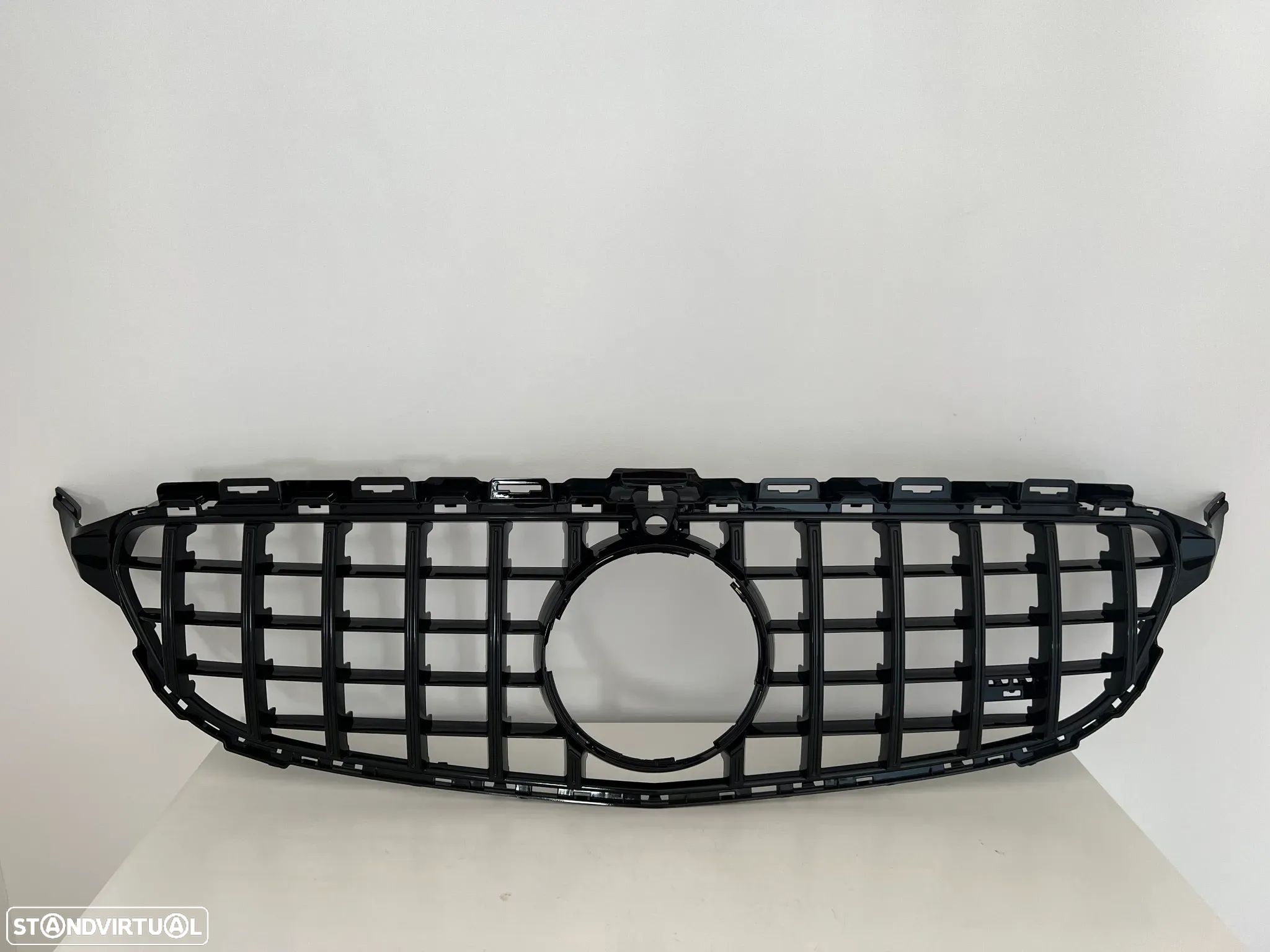 Grelha Frontal Mercedes Classe C W205 Look GT-R BLACK - 1