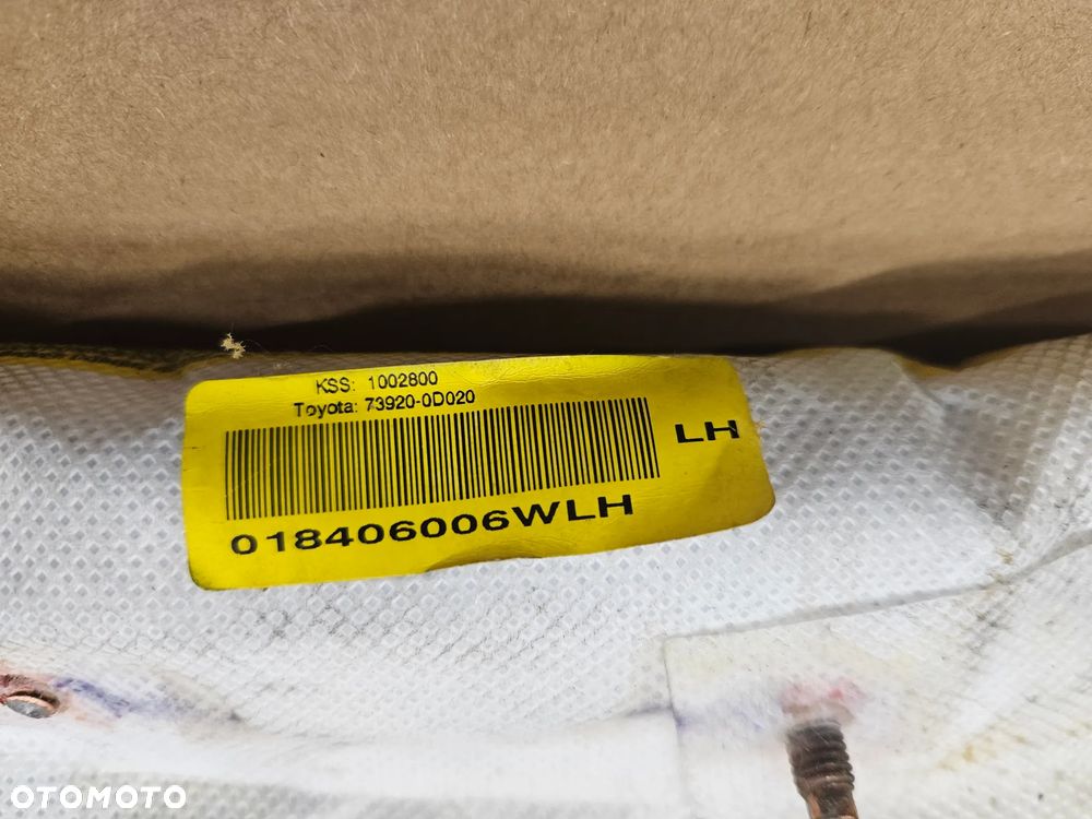 Toyota Yaris II 2 06-11 airbag poduszka kierowcy w fotel lewa - 3
