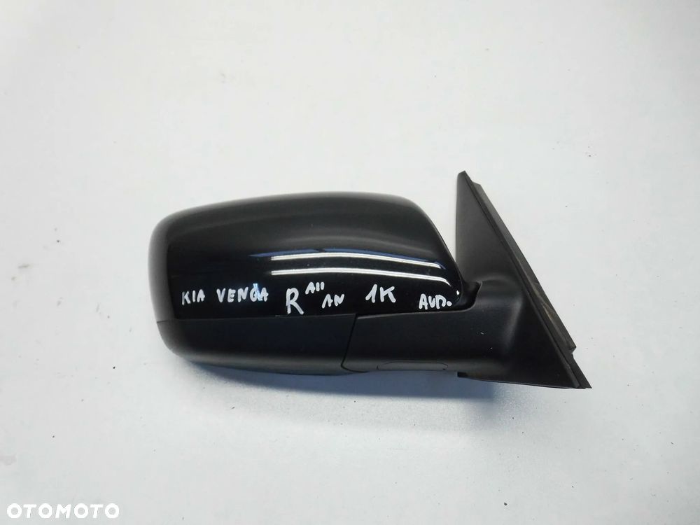LUSTERKO KIA VENGA PRAWE PRZEDNIE 5 PINÓW CZARNE 1K ORYGINAŁ