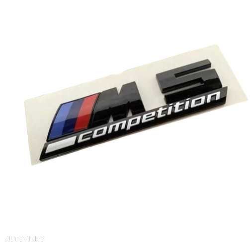 Emblema Sigla Logo BMW X1 X3 X4 X5 X6 M3 M4 M5 M6 M8 //M Competition - 5