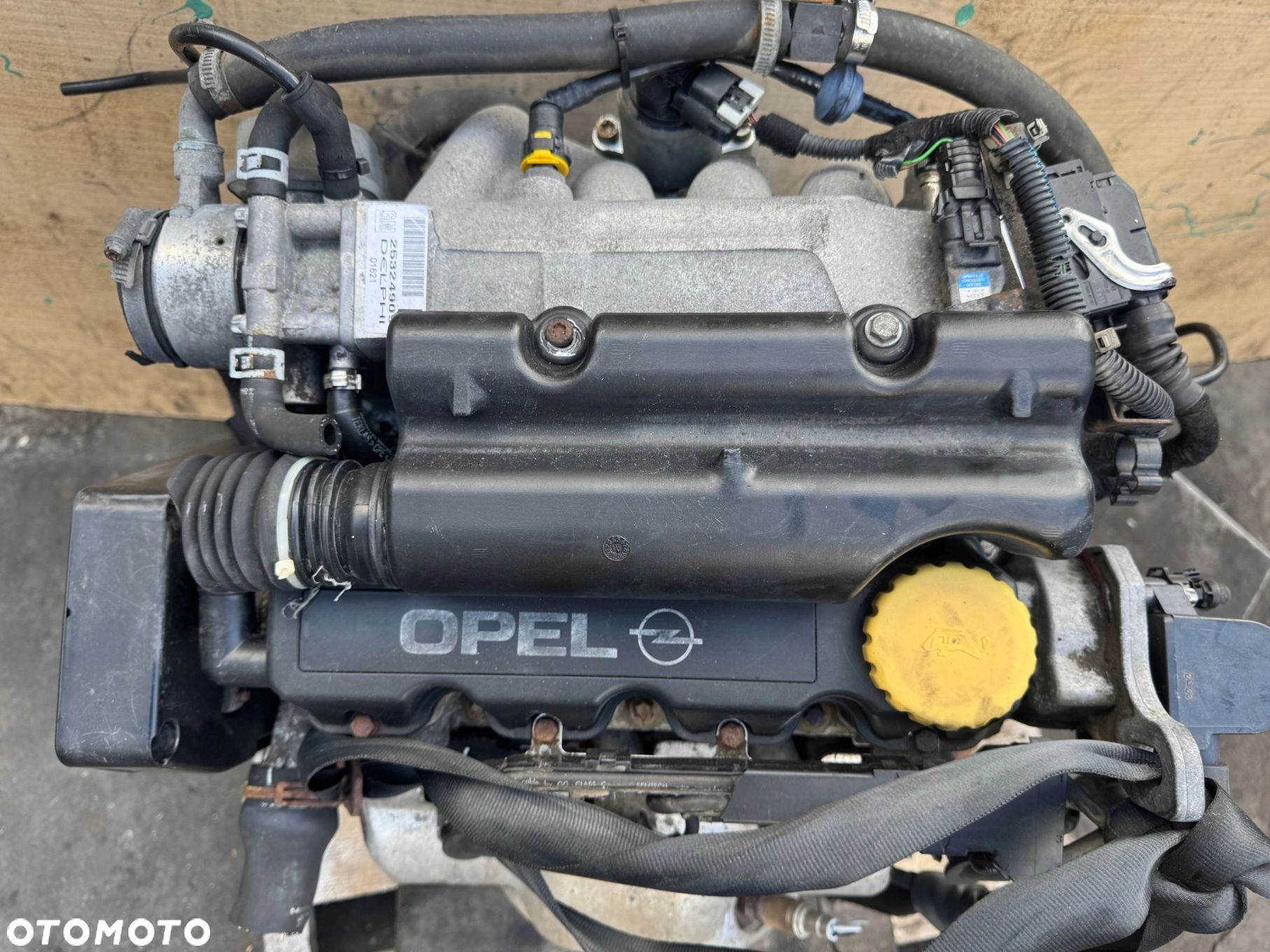 SILNIK KOMPLETNY OPEL MERIVA 1.6 8V Z16SE COMBO MERIVA ASTRA 06r SPRAWDZONY - 1