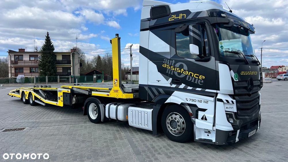 Mercedes-Benz Actros 1842 + naczepa Aksolyu 6 - 8