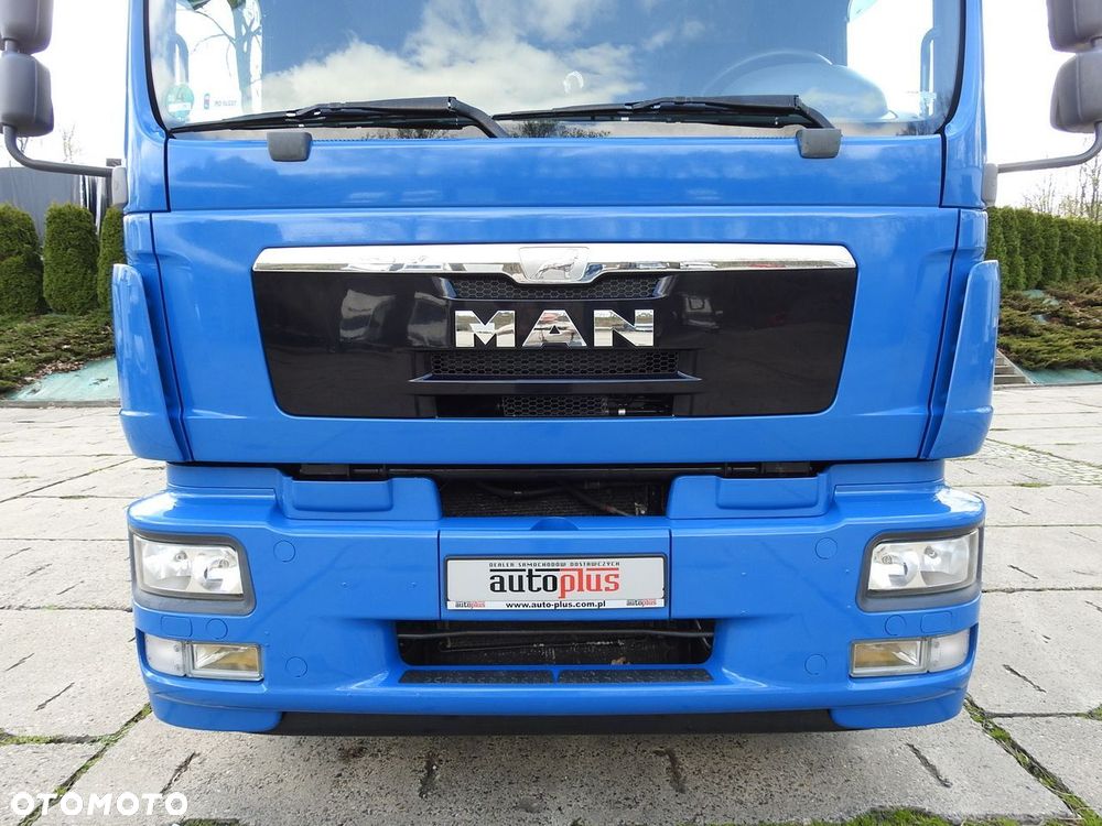 MAN TGM 15.290 PLANDEKA WINDA 18 PALET KLIMATYZACJA TEMPOMAT PNEUMATYKA BLIŹNIACZE KOŁA  290KM - 18