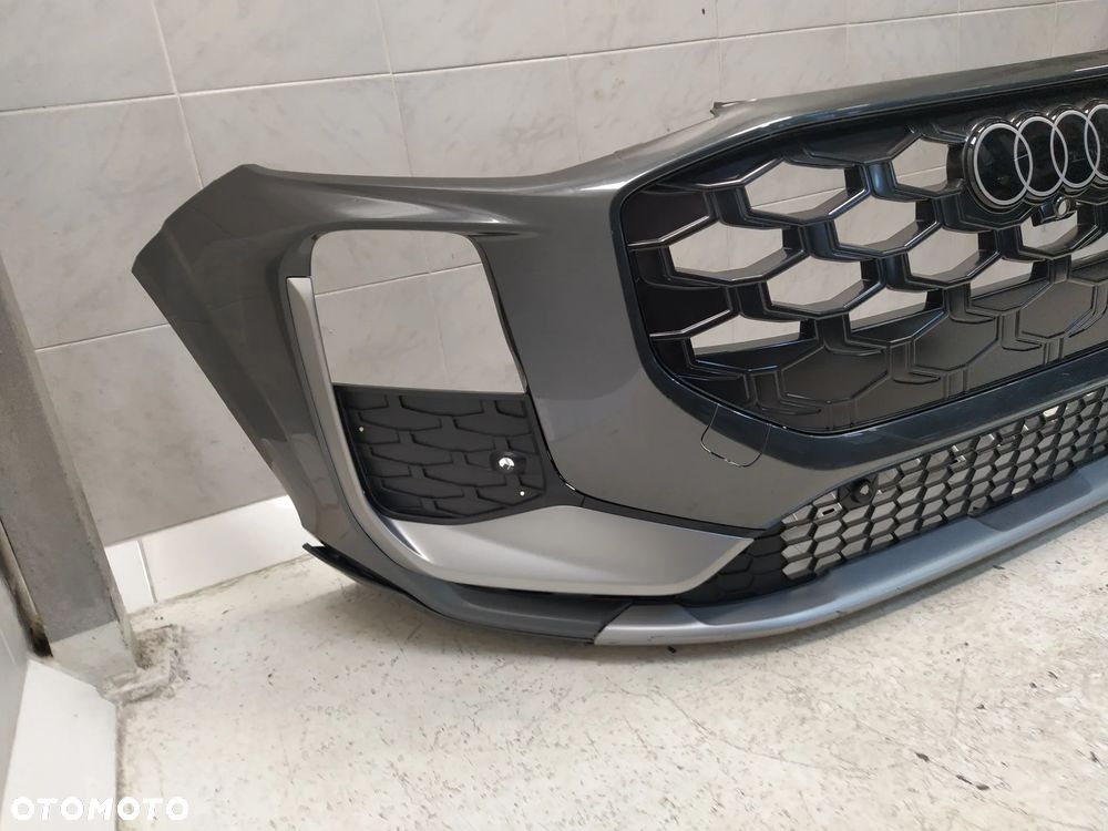 AUDI Q3 S-LINE ZDERZAK PRZÓD PRZEDNI GRILL POD KAMERE 4XPDC ORYGINAŁ - 3