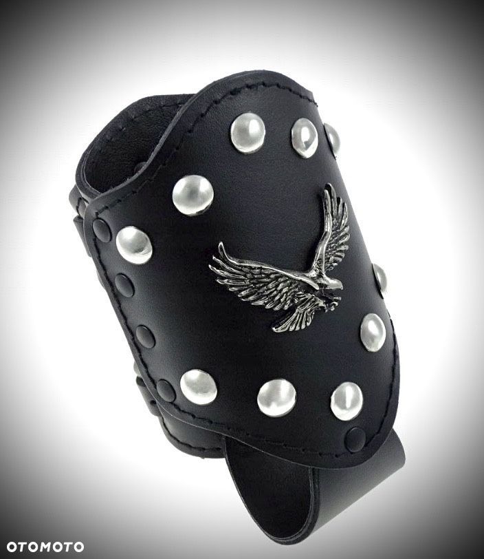 Motocyklowy skórzany uchwyt na napój kubek - 2