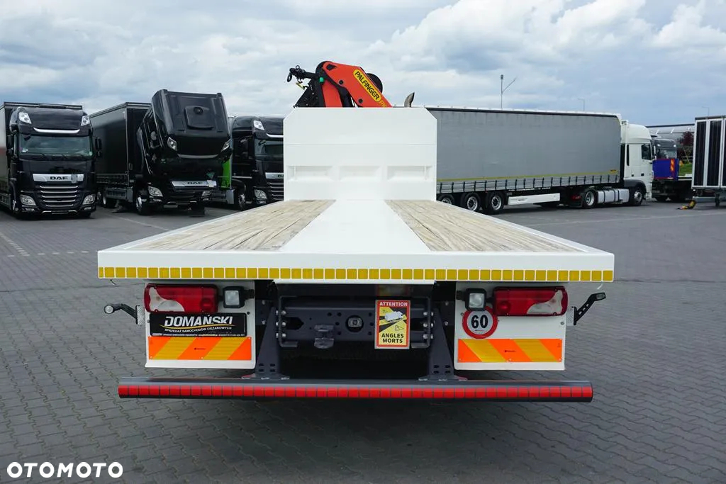 Scania / P 420  / 8 X 4 / TRIDEM / SKRZYNIOWY + HDS / PALFINGER PK 26002 /  WYS. 12 M / DŁ. 8 M - 11