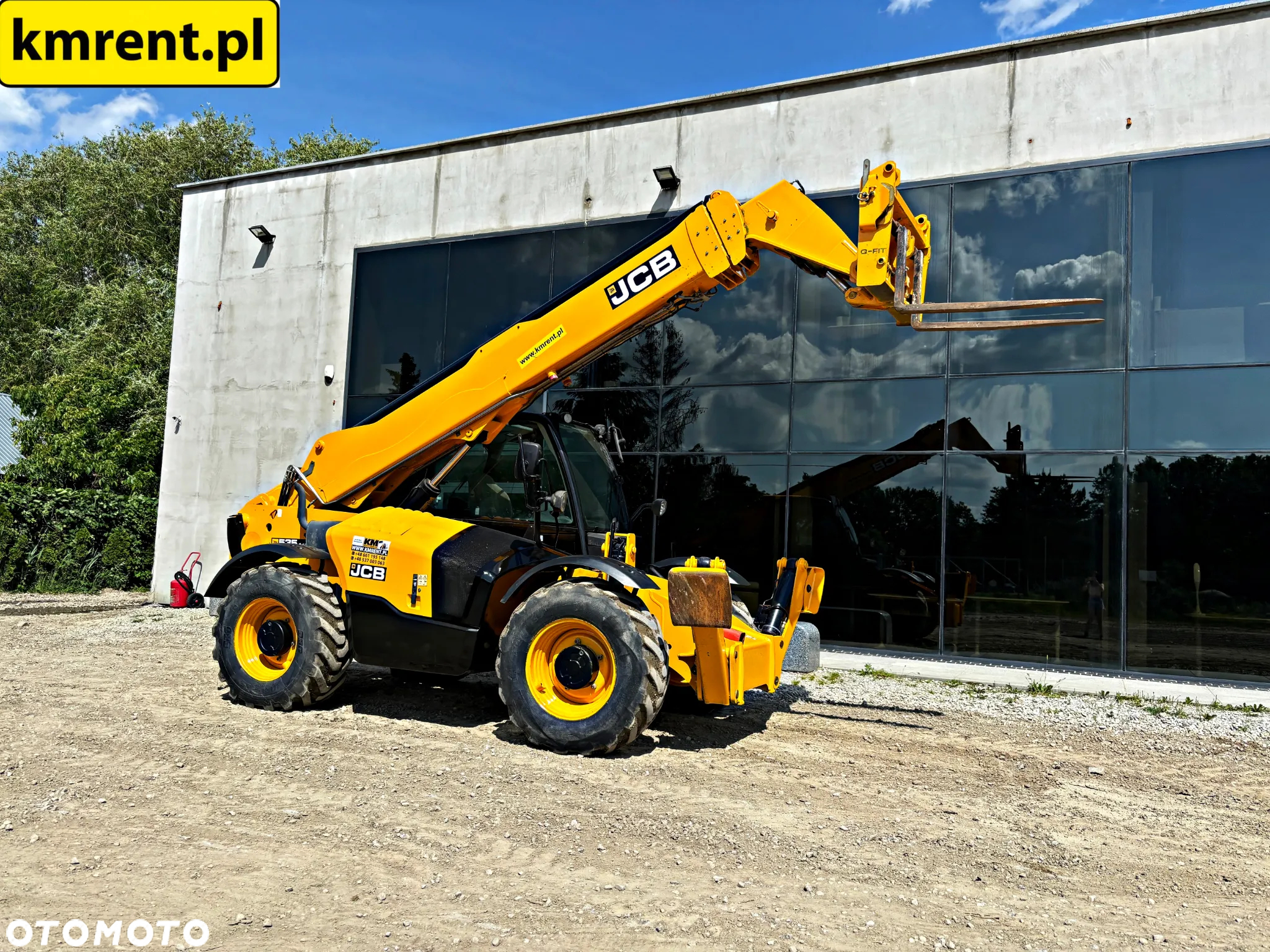JCB 535-140 ŁADOWARKA TELESKOPOWA 2016R. | JCB 540-140 535-125 540-170 MANITOU 1440 1330 1740 - 3