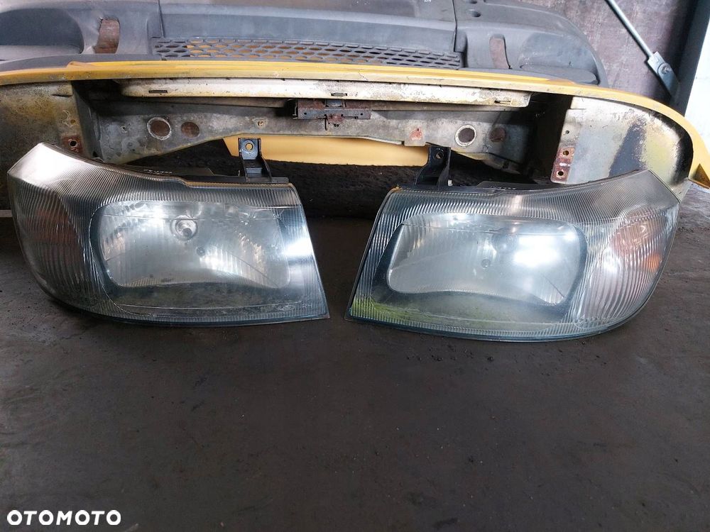KOMPLETNY PRZÓD MASKA ZDERZAK LAMPA LAMPY FORD TRANSIT V LIFT - 2