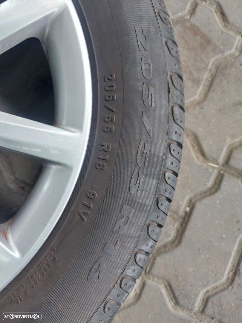 Jantes Seat R16 com pneus 205/55 furação 5x112 - 6