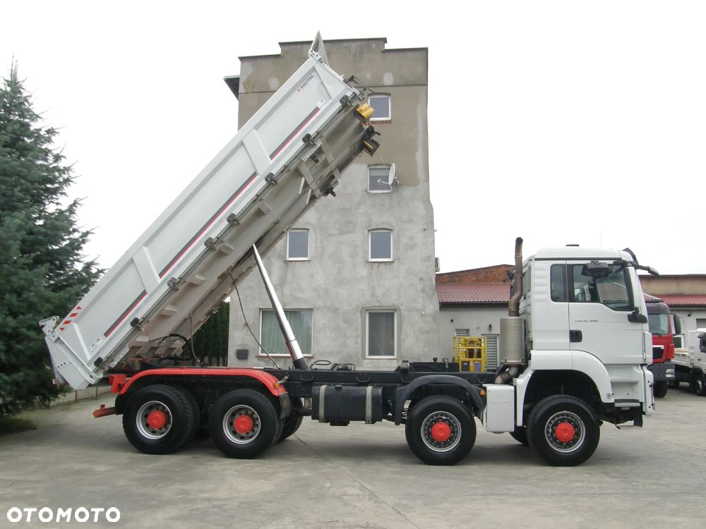 MAN TGS 35.480 8x6 2016 BORDMATIC 260000km manual z Niemiec - 6