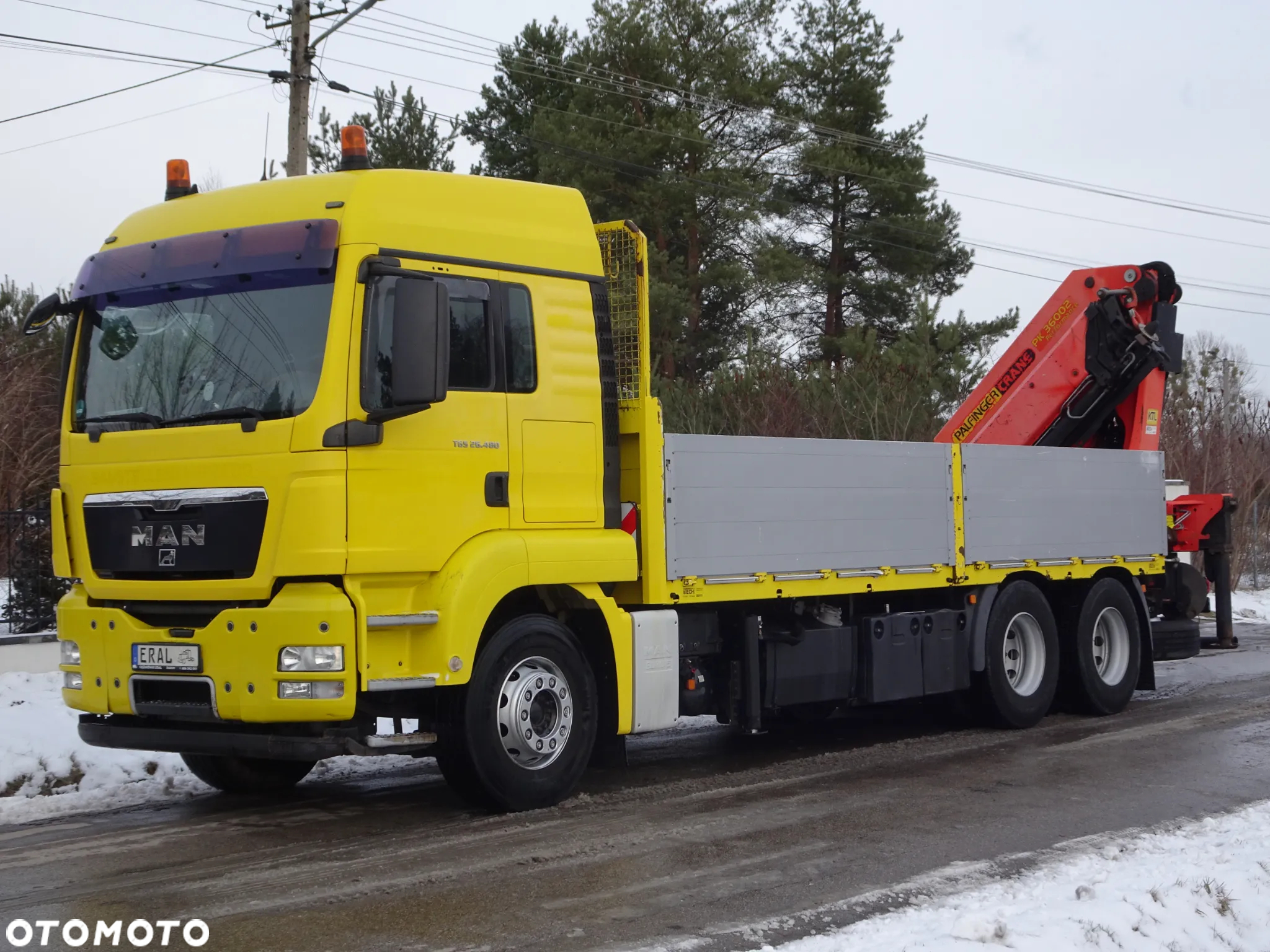 MAN TGS 26,480 6x4 Palfinger PK 36002 sprowadzony z Niemiec stan idealny - 2