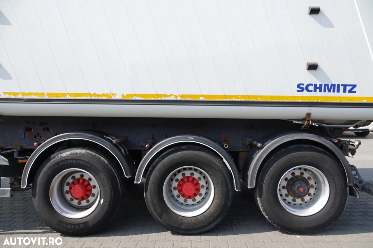 Schmitz Cargobull 40 M3 BASCULATOR / CAMION ALUMINIU / AXIE LIFTATOR / SAF / - 18