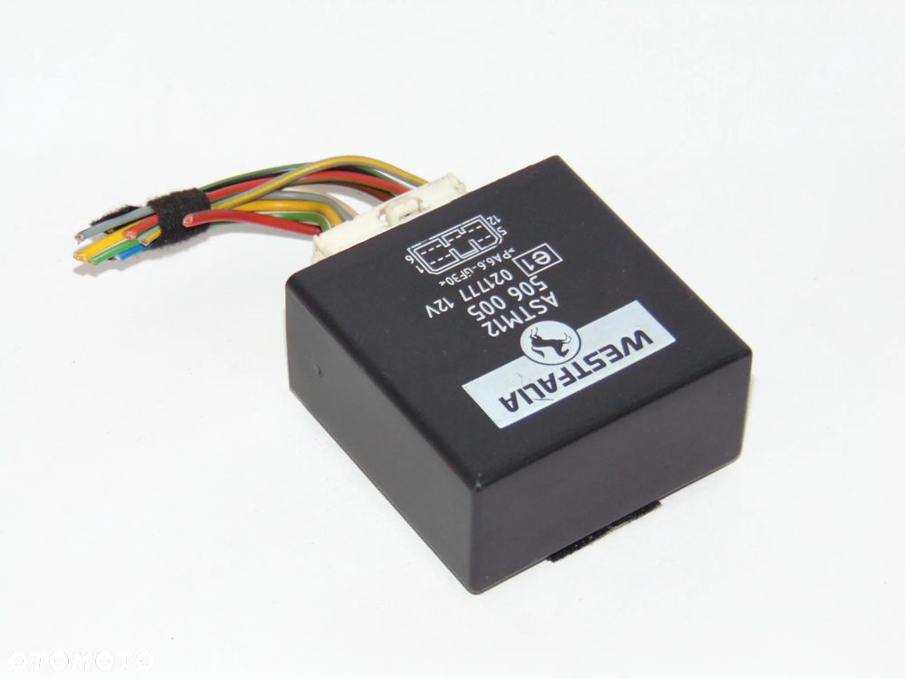 Moduł przekaźnik sterownik świateł Westfalia haka holowniczego przyczepy ASTM12 506005 VW Volkswagen Skoda Seat Audi Mercedes Volvo Opel Ford Renault - 1