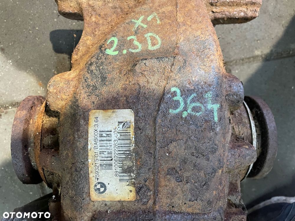 dyfer most bmw e84 x1 2.0 2.3 d biturbo 3.64 7593215 - 5