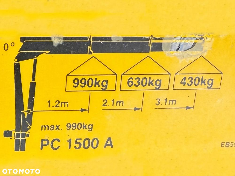 Iveco Eurocargo 100-220 + PALFINGER PC 1500 A * STAN BDB - 11
