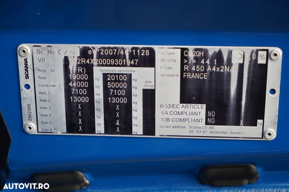 Scania R 450 / SISTEM HIDRAULIC / RETARDER / I-PARK COOL / JANTE DIN ALIAJ / - 38