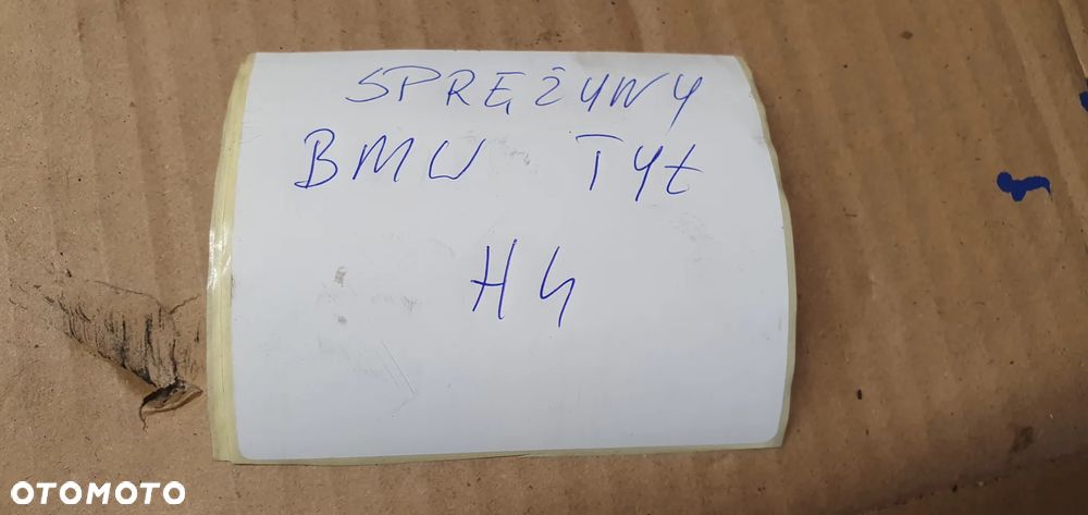 Sprężyny sprężyna tył tylne BMW 3 E90 H4 - 6
