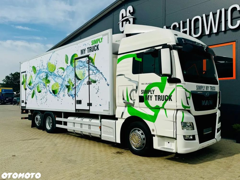 MAN TGX 26.400 // E6 // Klimatyzacja / chłodnia z windą // 19 Epal // sypialka // świeżo z Niemiec !!! - 7