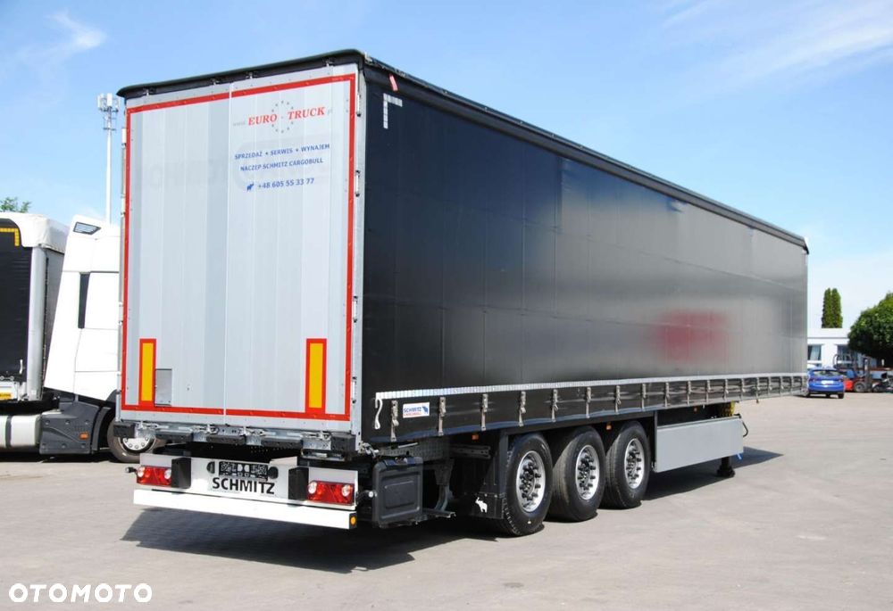 Schmitz Cargobull SCS kurtyna, podnoszona oś - 4