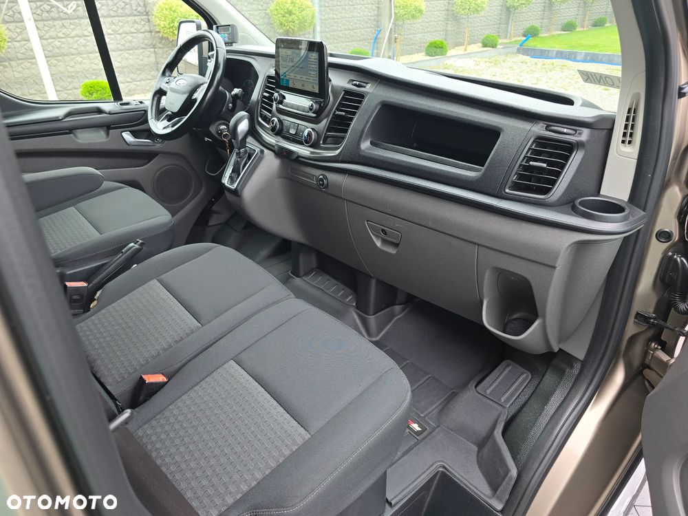 Ford TRANSIT CUSTOM CHŁODNIA +FUNKCJA GRZANIA + PODŁONCZENIE NA POSTOJU 230V  MODEL L2H2 340L-170 AUTOMAT 48 Tyś km SERWIS ASO FORD DO OSTATNIEGO Km SALON POLSKA BOGATA OPCJA WYPOSAŻENIA AUTOMAT KAMERA COFANIA + CZUJNIKI COFANIA LEDY METALIK ASYSTENTY KIEROWCY - 36
