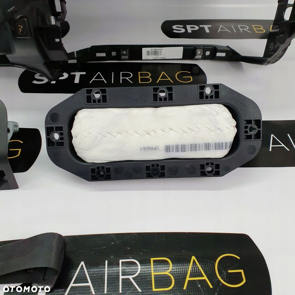 VOLVO V40 DESKA ROZDZIELCZA KONSOLA KOKPIT PULPIT PODUSZKI AIRBAG AIR BAG PASY KIT SET - 7