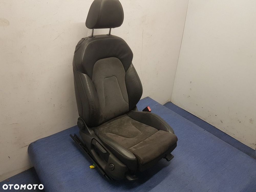 AUDI A5 8T FOTEL PASAŻERA PÓŁ SKÓRA - 1