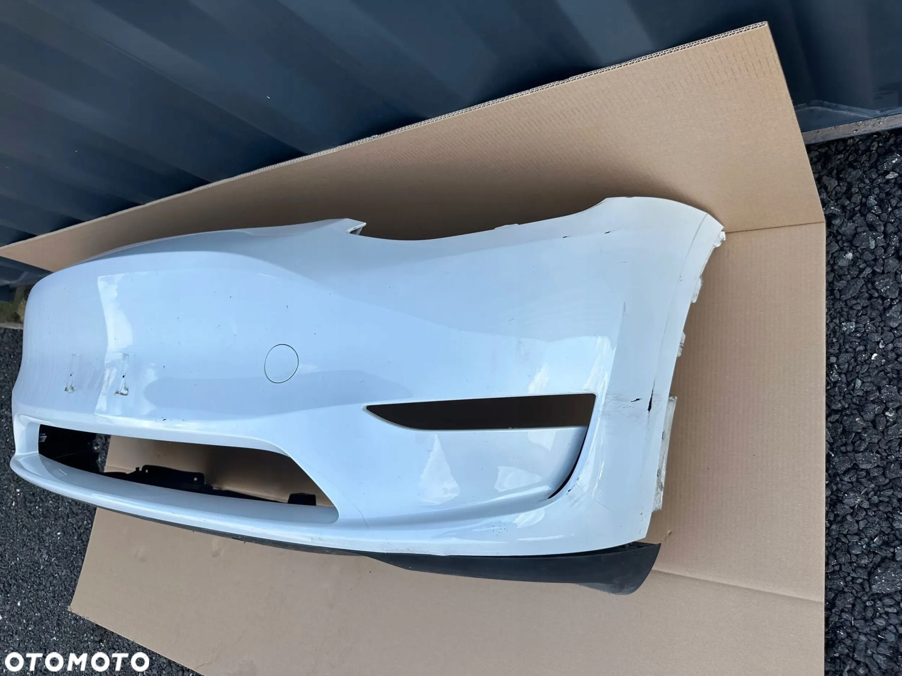 ZDERZAK Tesla Model Y ORYGINAŁ ŁADNY STAN NIE KLEJONY - 3