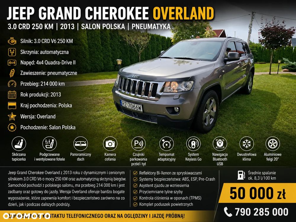 Jeep Grand Cherokee 3.0 CRD Overland - 16