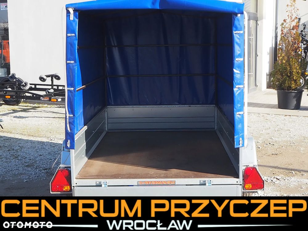 Rydwan EURO C750 / 2 OSIE / BAGAŻOWA / TOWAROWA / Z PLANDEKĄ / BEZ PLANDEKI / DMC: 750 KG - 13