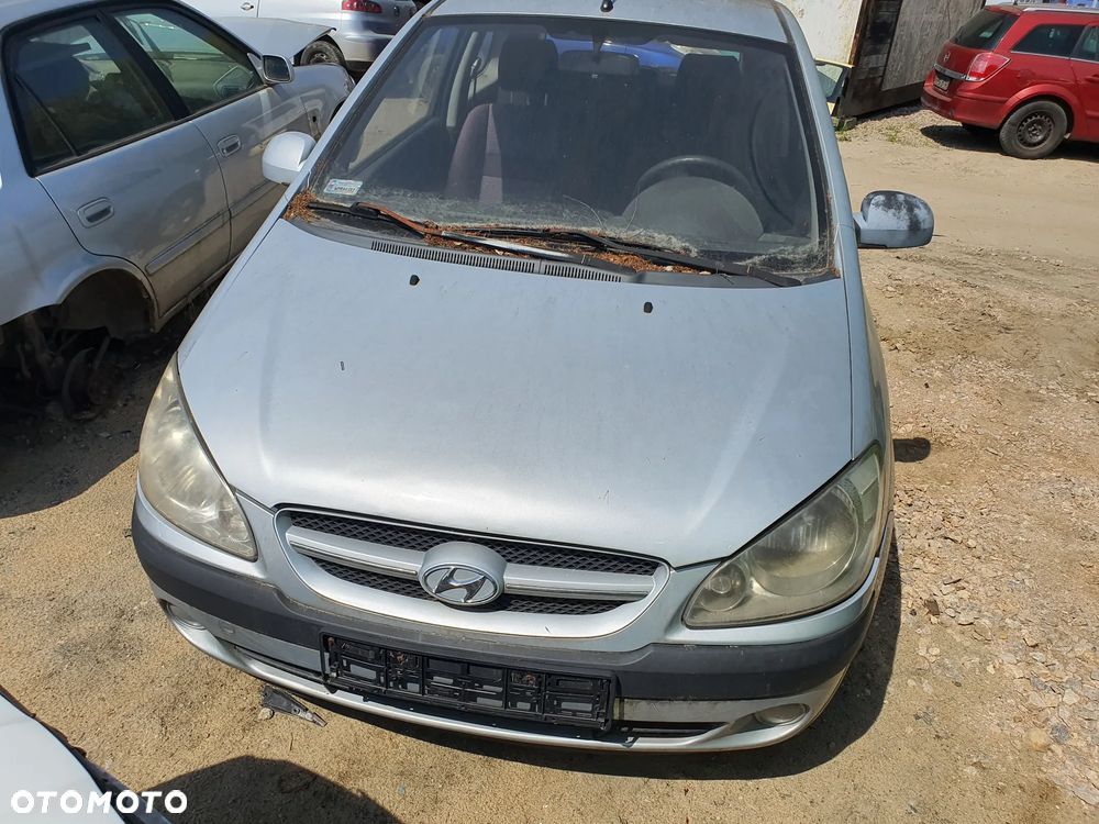 hyundai getz 1.1 silnik skrzynia sanki belka przód tył wahacz zacisk zwrotnica maglownica głowica - 1