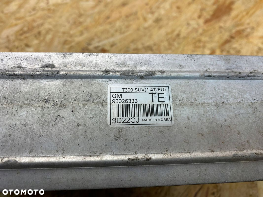 CHŁODNICA POWIETRZA INTERCOOLER OPEL MOKKA A X 95026333 2012- - 12