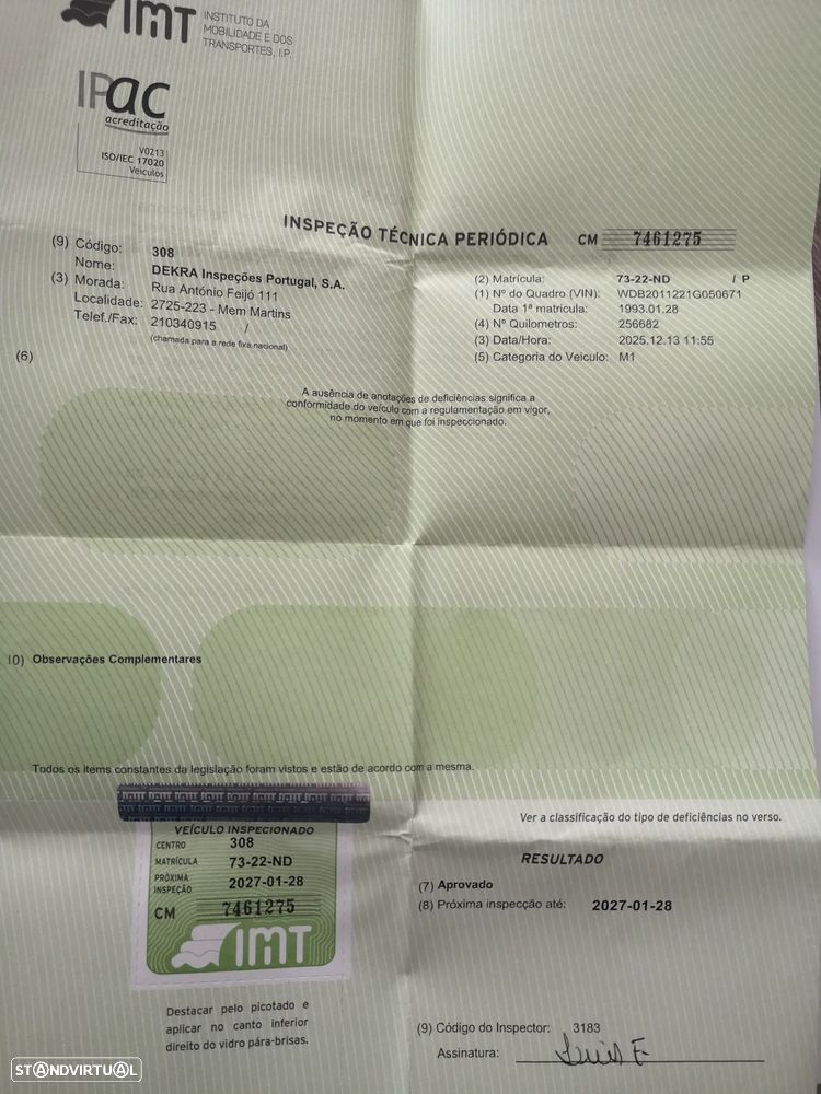 Mercedes-Benz W201 (1982-1993) 190 D 2.0 - 32