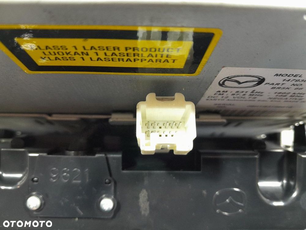 MAZDA 3 BK LIFT RADIO ODTWARZACZ CD BR5K66AR0 - 11