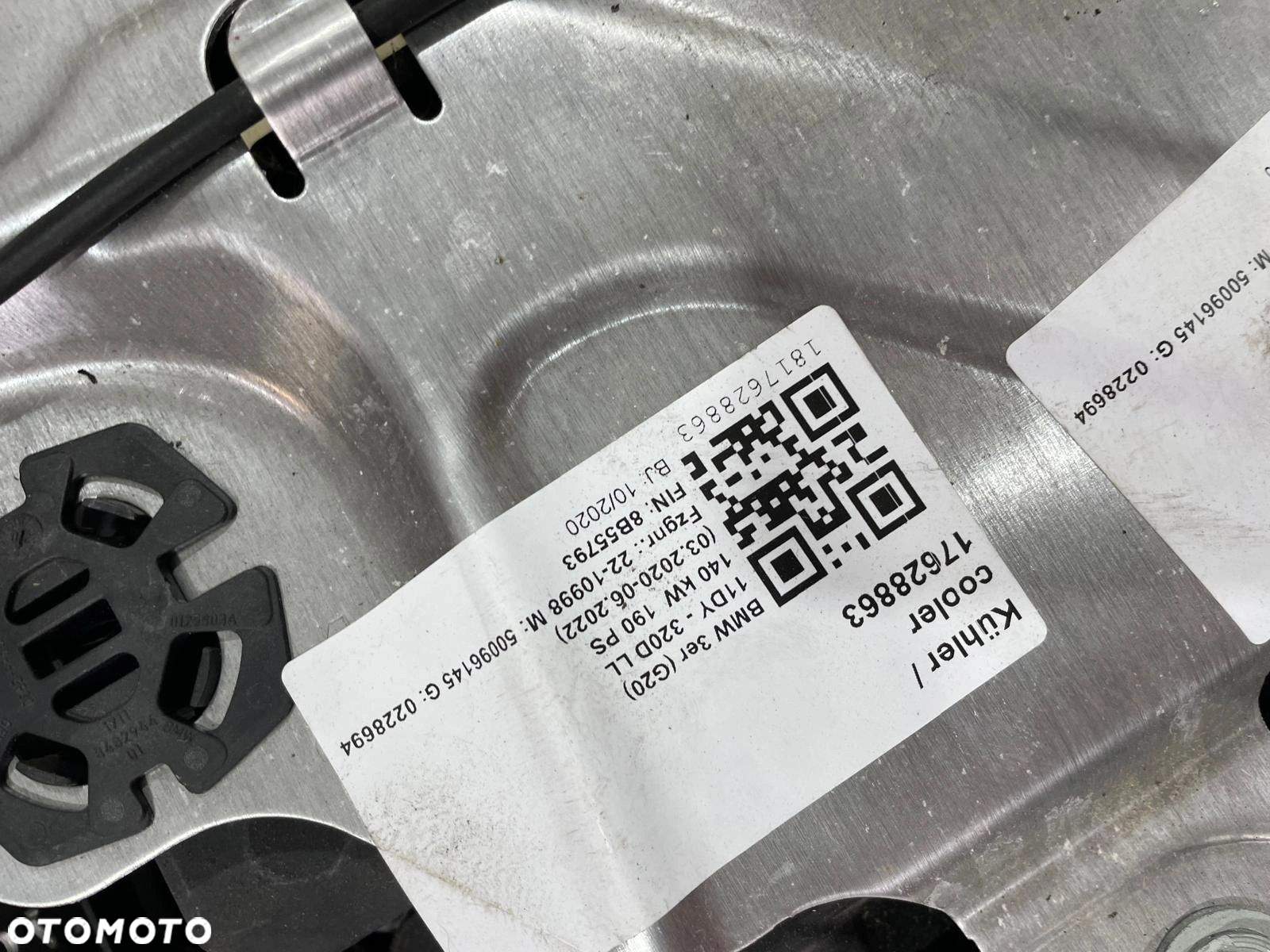 PRZÓD KOMPLETNY MASKA ZDERZAK LAMPY PAS CHŁODNICE BMW G20 G21 A300 M-PAKIET - 12