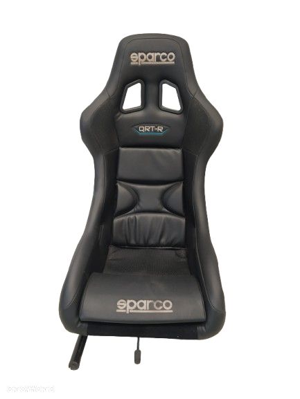 CAN AM MAVERICK X3 FOTEL SIEDZENIE SPARCO QRT-R Z WÓZKIEM MOCOWANIEM SKAJ EKO-SKÓRA ORYGINAŁ - 1