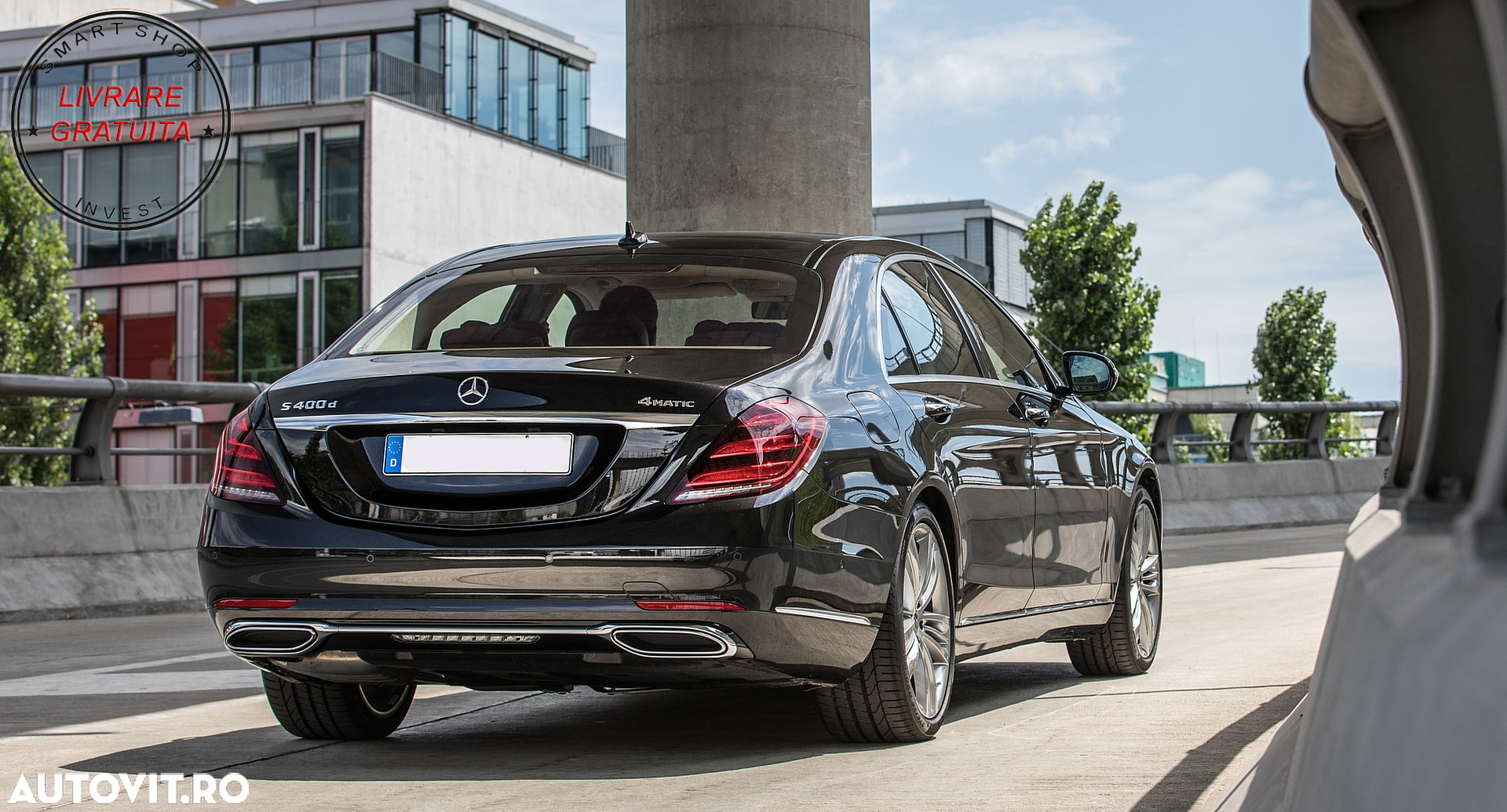 Stopuri Full LED MERCEDES S-Class W222 (2013-2017) Semnalizare Dinamica Facelift D- livrare gratuita - 18