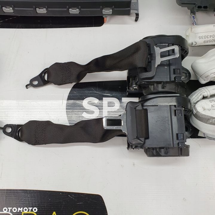 BMW G30 G31 DESKA ROZDZIELCZA KONSOLA KOKPIT PULPIT PODUSZKI AIRBAG AIR BAG PASY KURTYNY KIT SET - 12