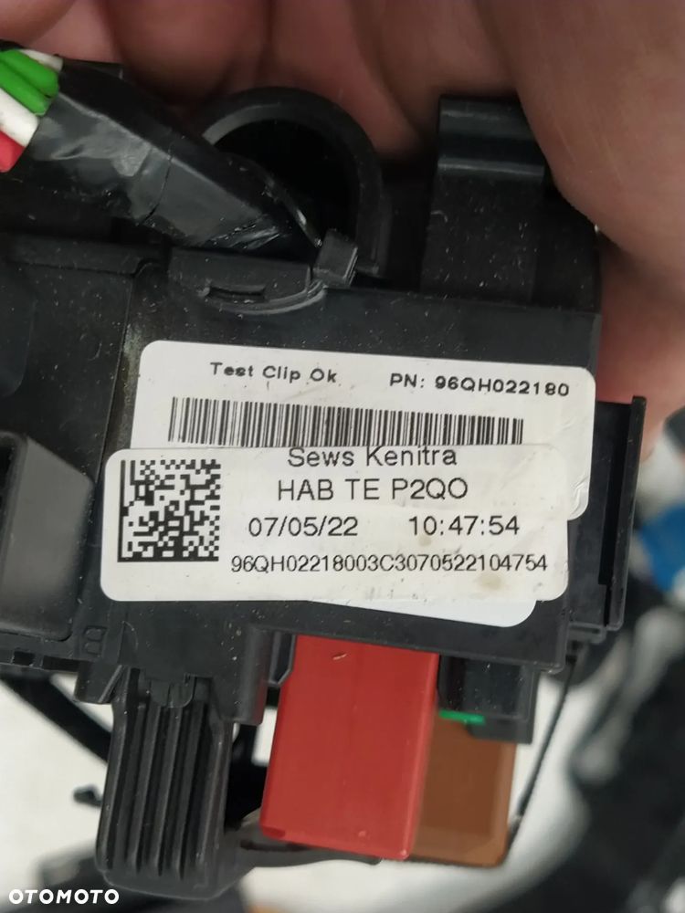 PEUGEOT 208 II PRZEWODY KABLE INSTALACJA WIĄZKA KABINY WNĘTRZA ORYGINAŁ - 14