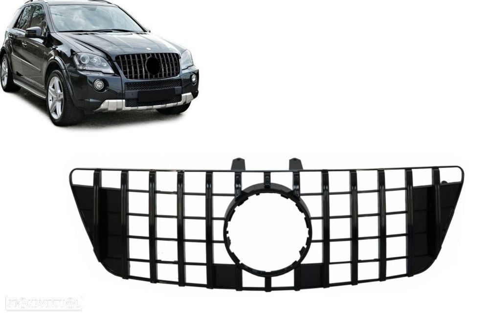 Grelha Mercedes ML W164 (2008 a 2011) Look GTR - 5