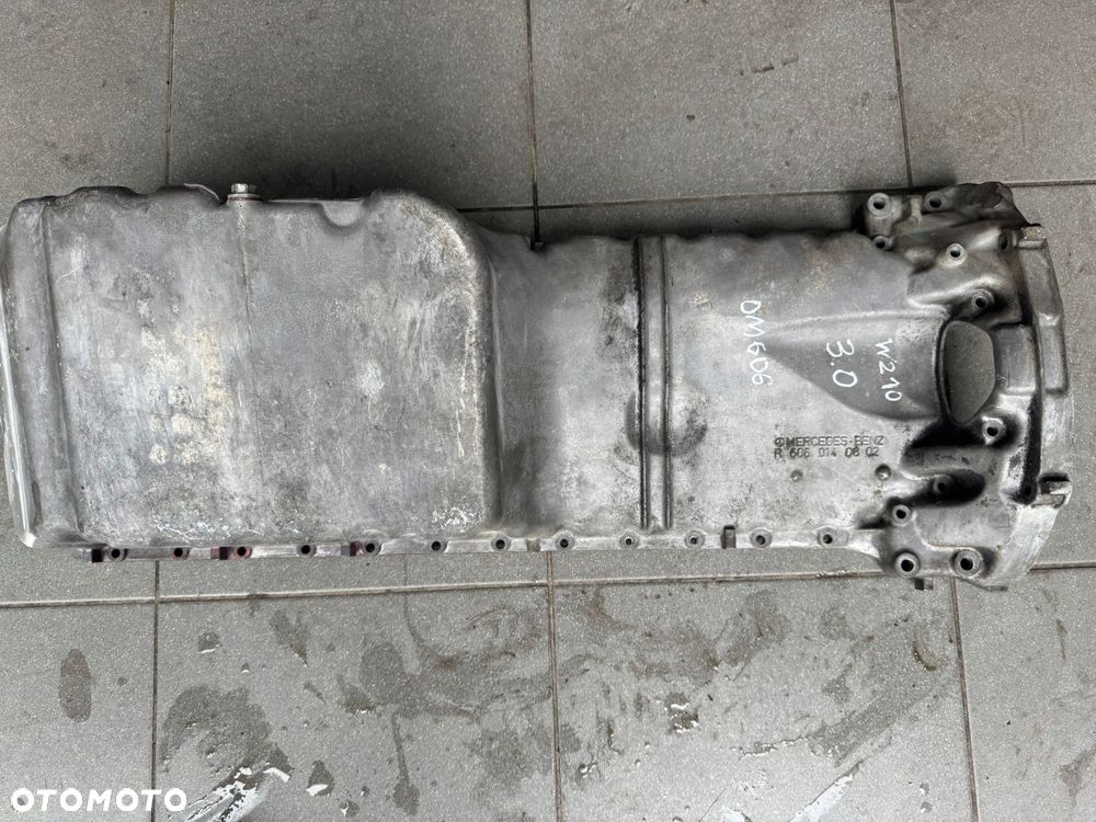 miska olejowa mercedes om606 3.0 td e w210 swap 177km cała sprinter patrol - 2