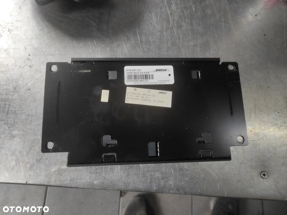 8N8035223 WZMACNIACZ RADIA MODUŁ BOSE AUDIO AUDI TT 8N SPRAWNY GWARANCJA WYSYŁKA !!!!! - 3