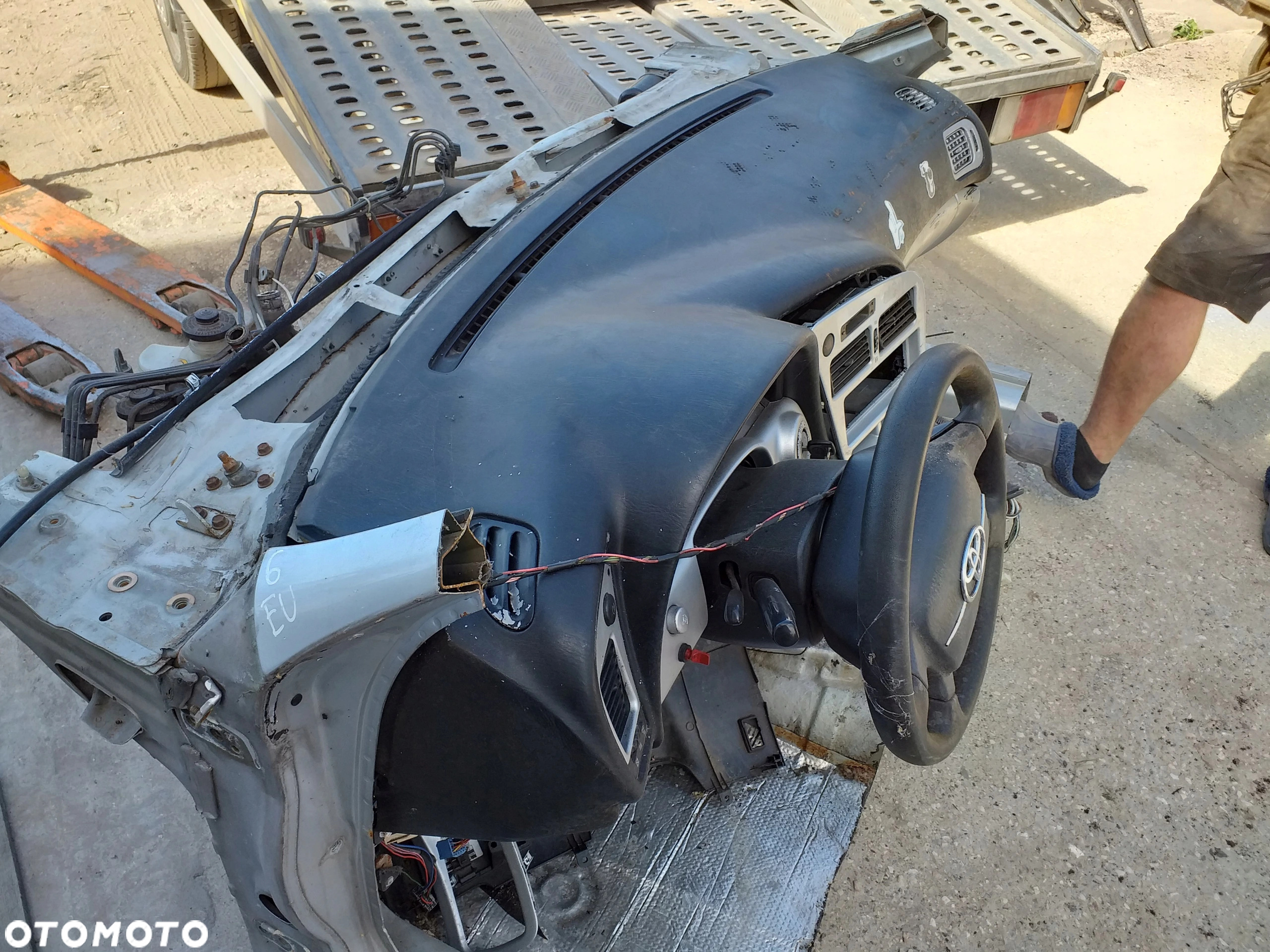 CELICA VI 6 gt4 przekładka anglika deska konsola - 3