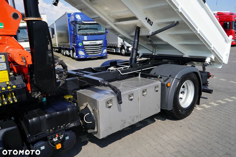 MAN TGS / 18.480 / E 6 / 4 X 4 / WYWROTKA + HDS / PALFINGER PK 20001 / PILOT - 21