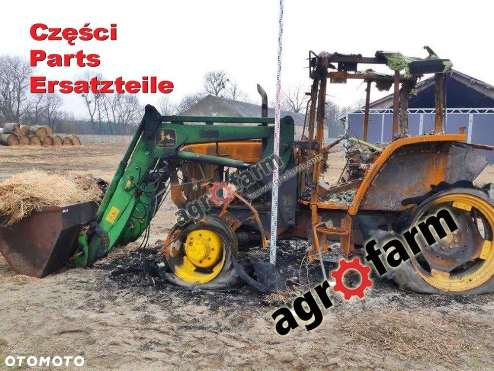 John Deere 6210 części, silnik, skrzynia biegów - 1